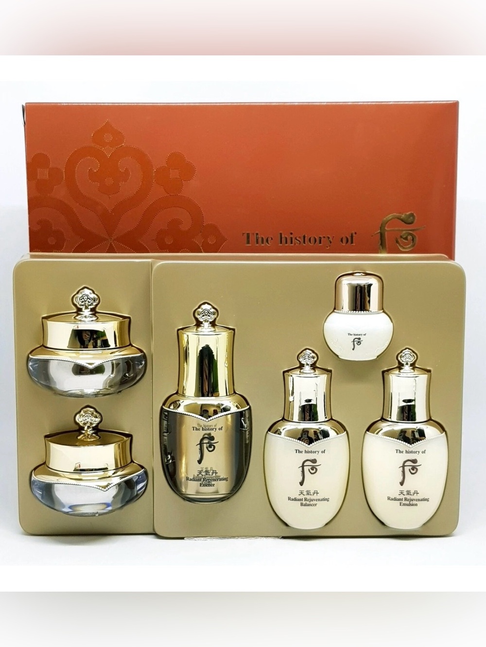 The History of Whoo Cheongidan Hwa Hyun Radiant 6pcs Special Gift Set K-Beauty
